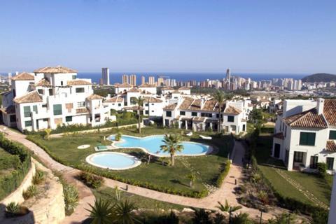 Apartamento Sierra Cortina Apartamento con vistas al mar Finestrat Exterior foto